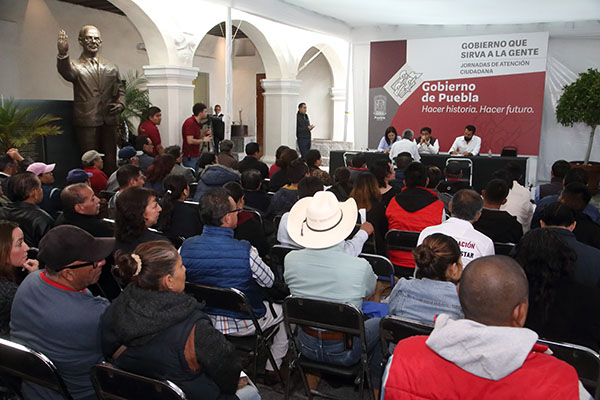 Barbosa encabezó Jornada de Atención Ciudadana en Casa Aguayo