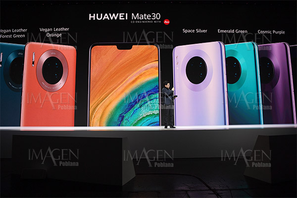 Huawei presenta al mundo su teléfono insignia Mate 30
