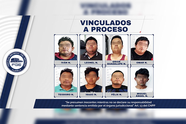 Prisión preventiva contra banda detenida en Xiutetelco