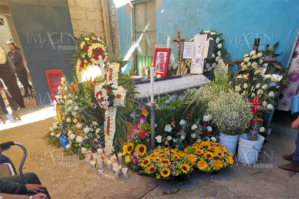 Familiares y amigos velan a Dalia, víctima de feminicidio