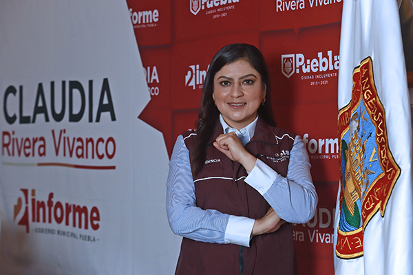 Necesitamos refrendar la confianza del voto: Claudia Rivera