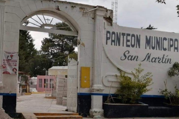 Panteones de Texmelucan continuarán cerrados, informa gobierno municipal